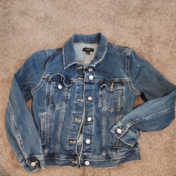 JCrew Denim Blue Jacket - Picture 1 of 5